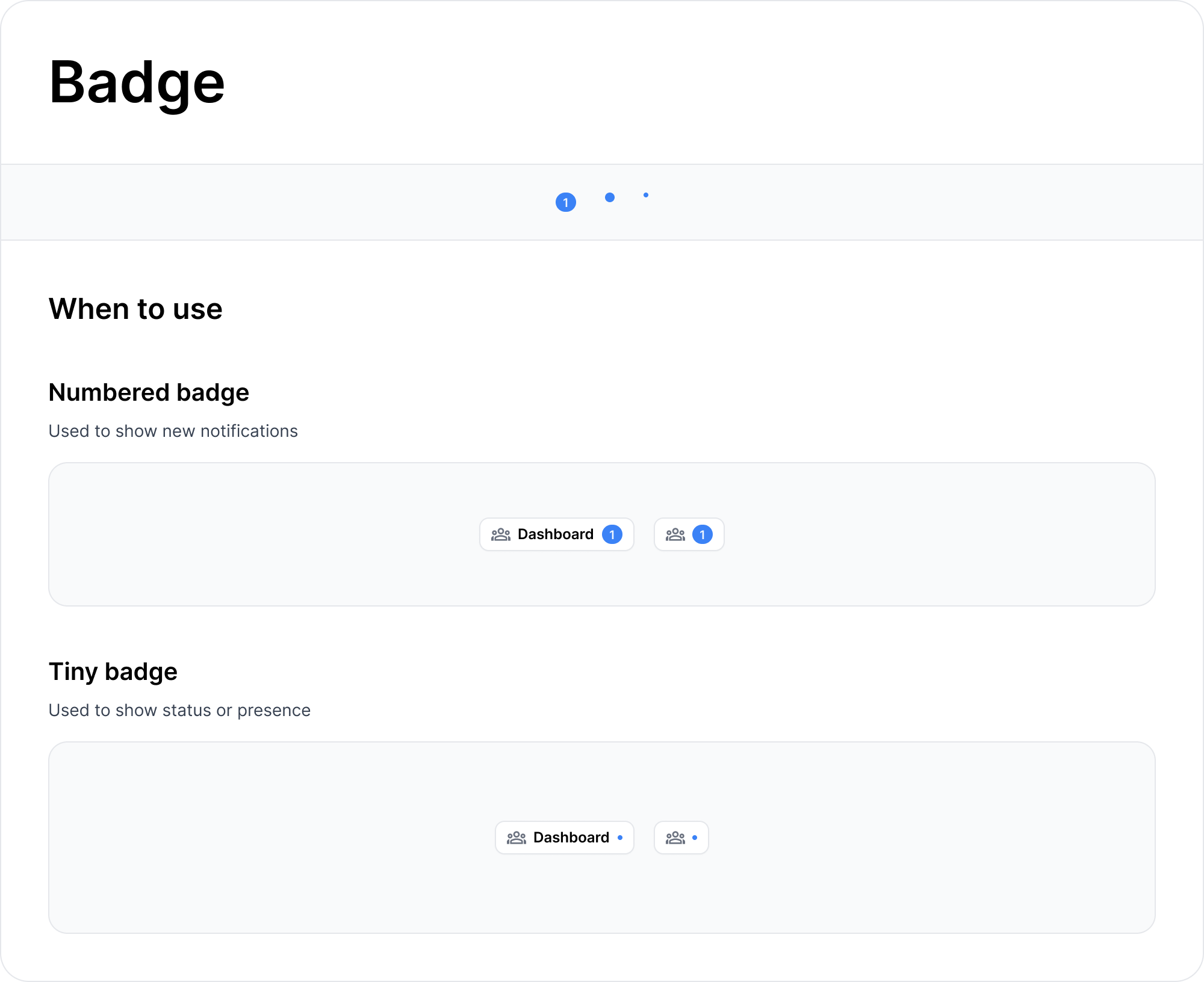 Badge Component
