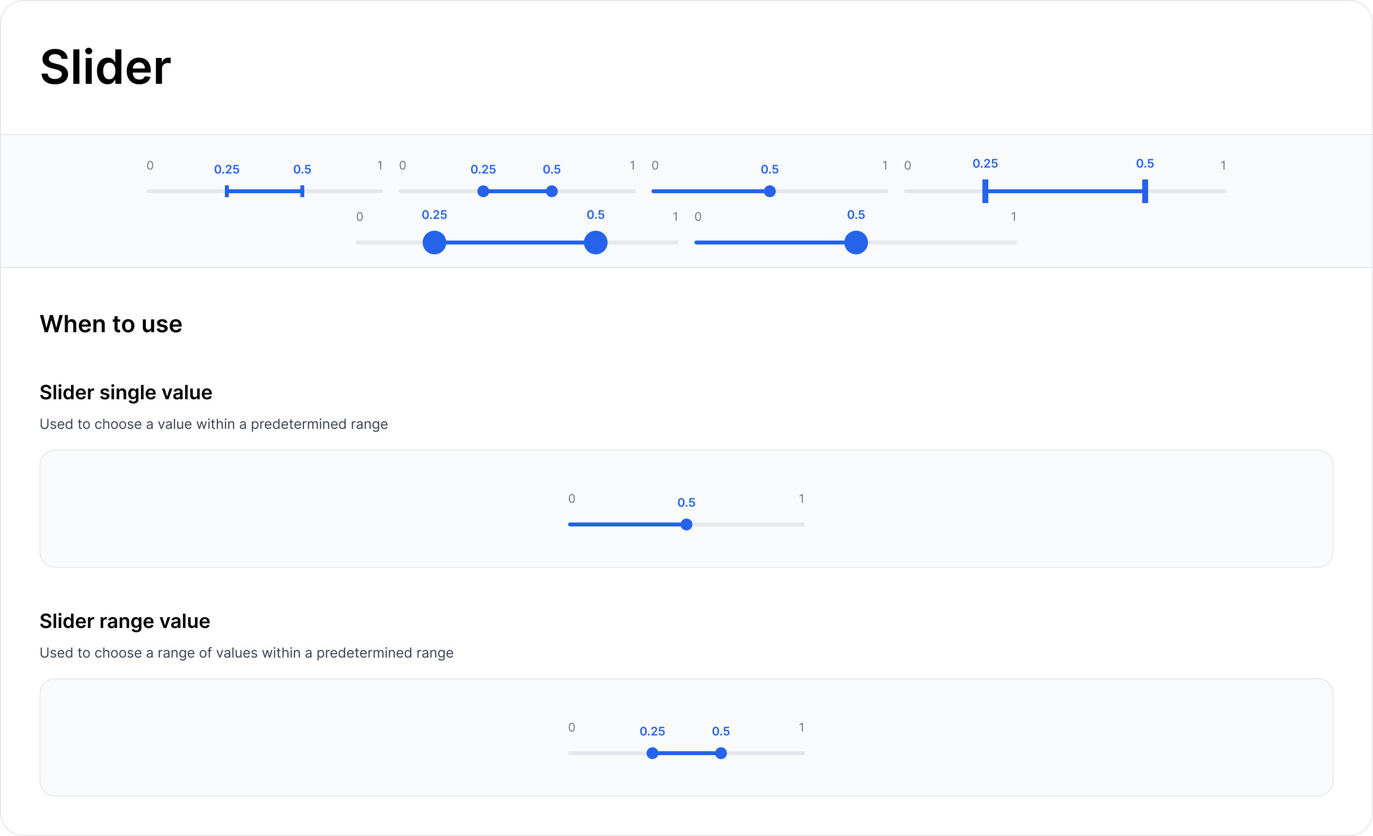 Slider Component