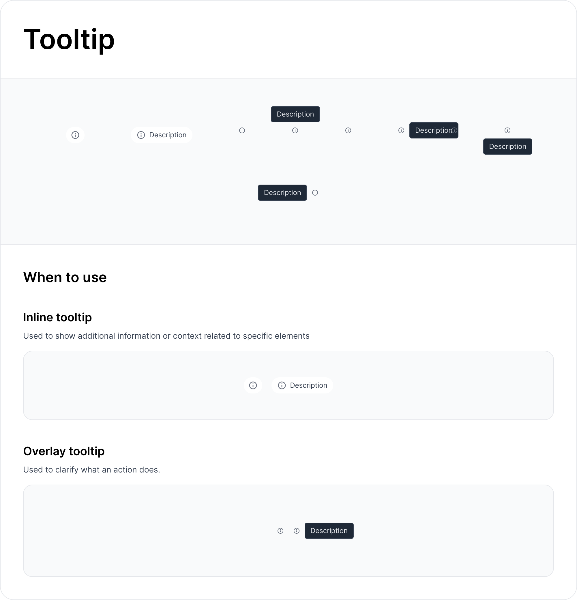 Tooltip Component